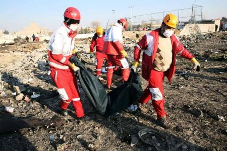 تحطم طائرة ركاب اوكرانية ومصرع جميع ركابها